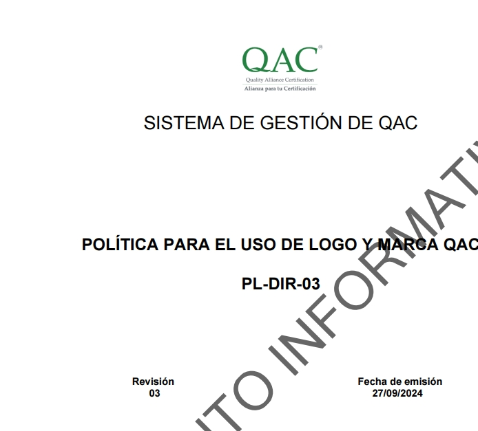 Política para el uso de logo y marca