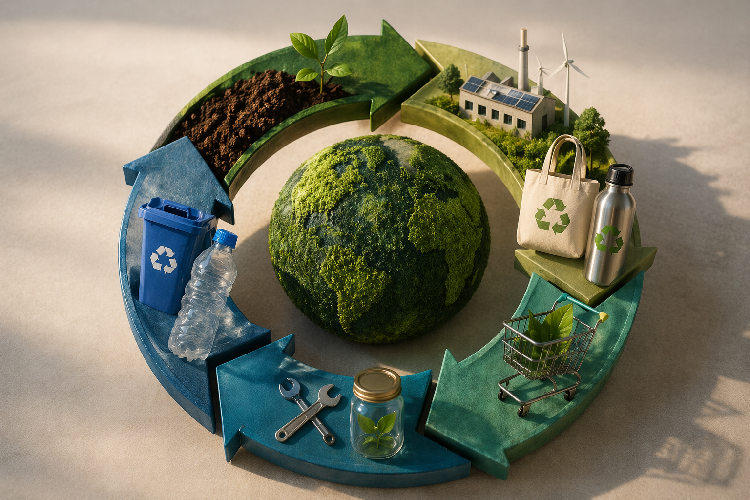 Economía circular: el modelo clave para un futuro sostenible